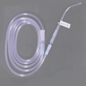 Tube de raccordement médical jetable approuvé CE/ISO avec poignée Yankauer (MT58036061)